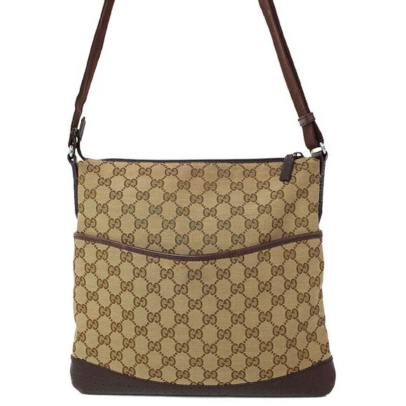 Gucci Handbags - Gucci GG Canvas Shoulder Bag